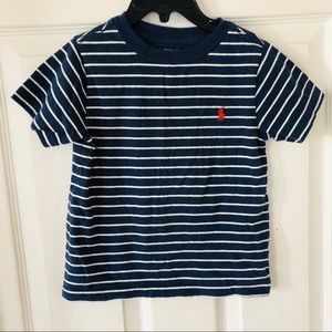 Polo by Ralph Lauren Shirts & Tops - Polo Ralph Lauren navy striped short sleeve shirt Polo by Ralph Lauren Shirts & Tops - Polo Ralph Lauren navy striped short sleeve shirt